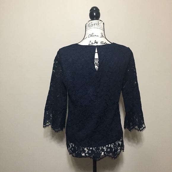 Banana Republic • Navy • Floral Lace - Picture 5 of 8